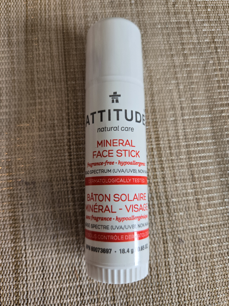 Attitude mineral face stick sunscreen thumbnail