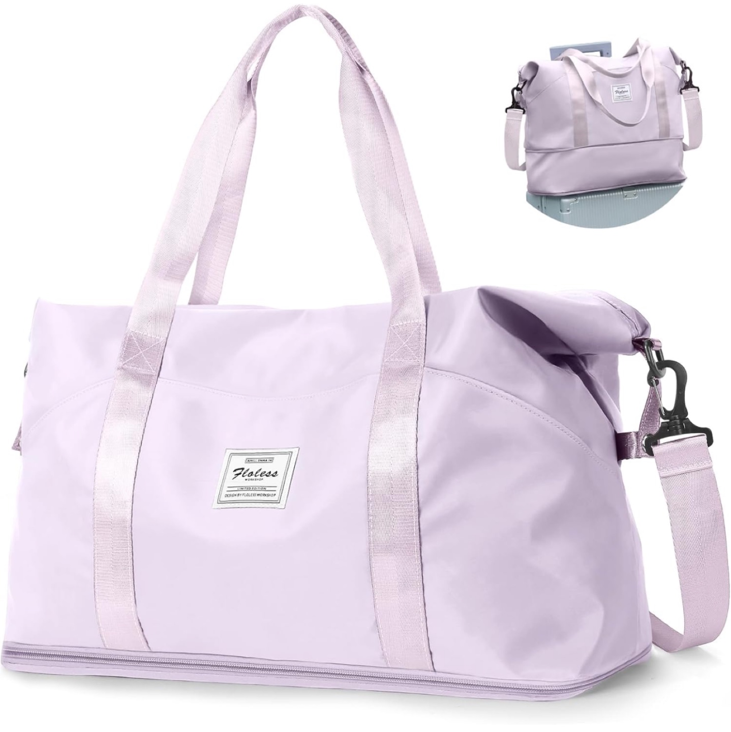 Women’s Travel Duffle Bag-Sport Gym-Tote Bag- Women Carry on Bag thumbnail