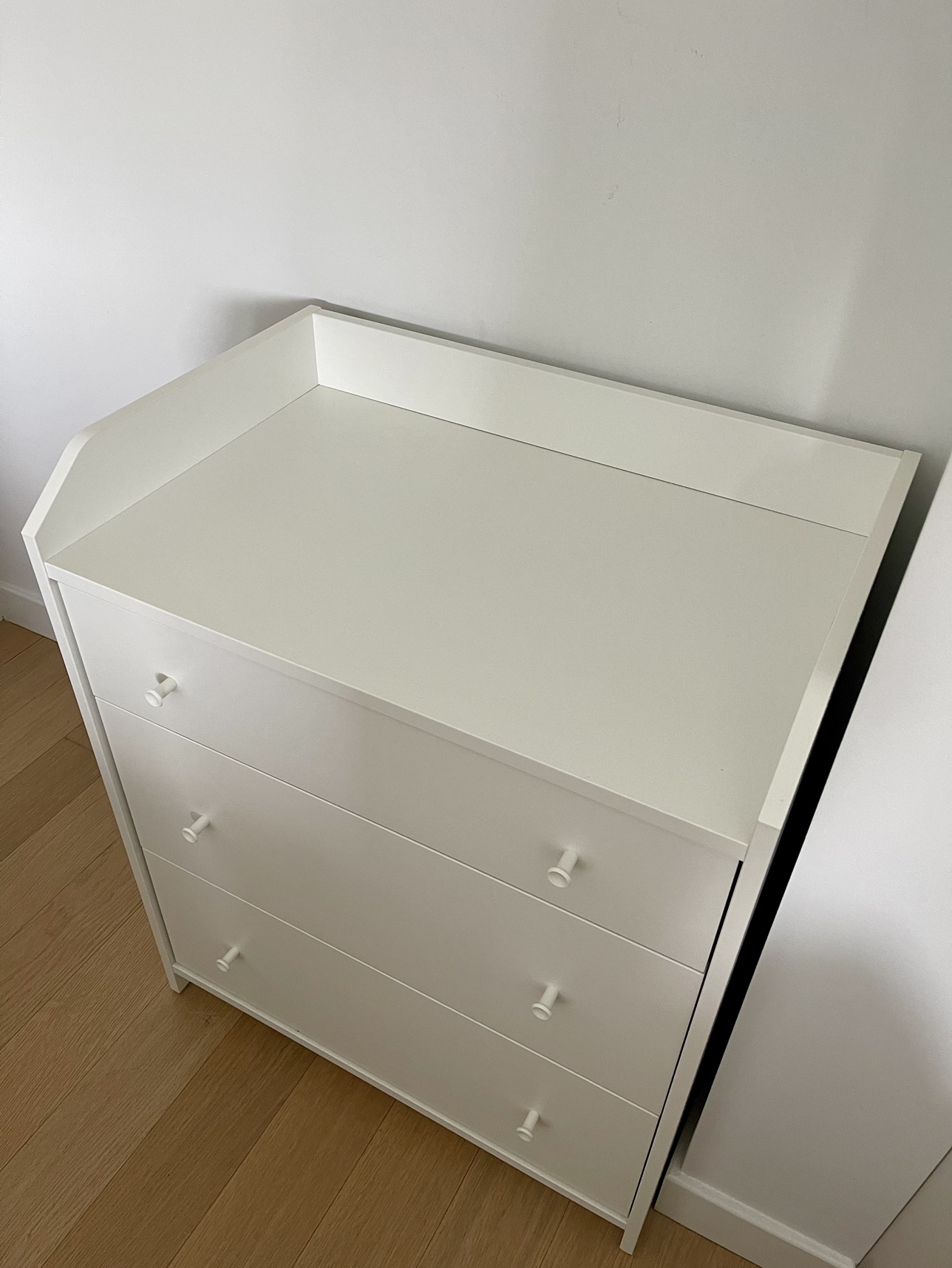 IKEA HAUGA 3-drawer chest, white, image indicator(6)
