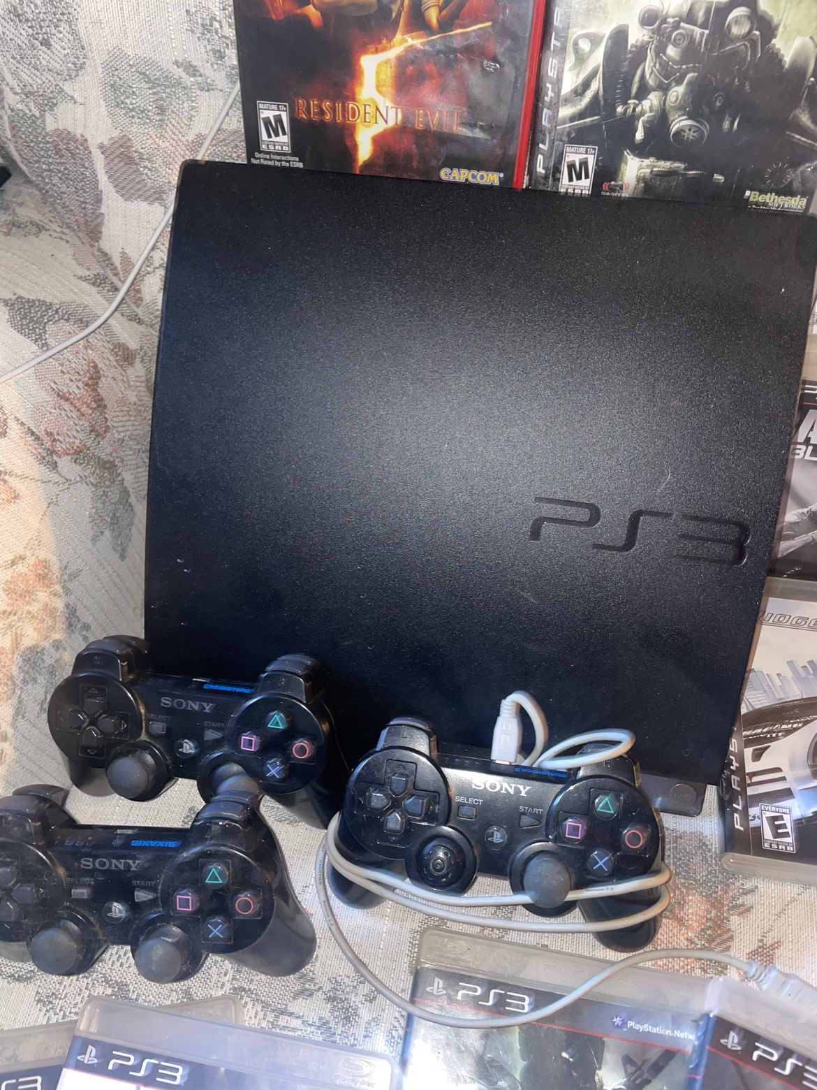 PS3 games/system/controllers
