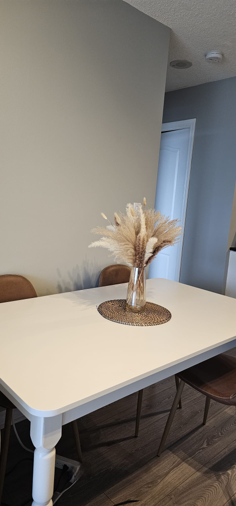 White Dining Table, Great condition - photo 2