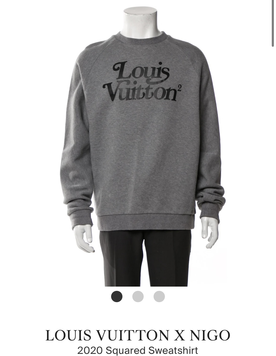 Louis Vuitton Nigo Squared Sweatshirt