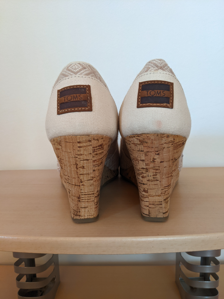 TOMS High Heel Shoes Sandals Footwear Size 11 image indicator(4)