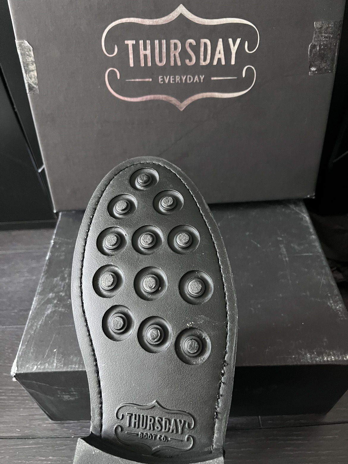 ** Brand New ** Men’s leather boots image indicator(4)