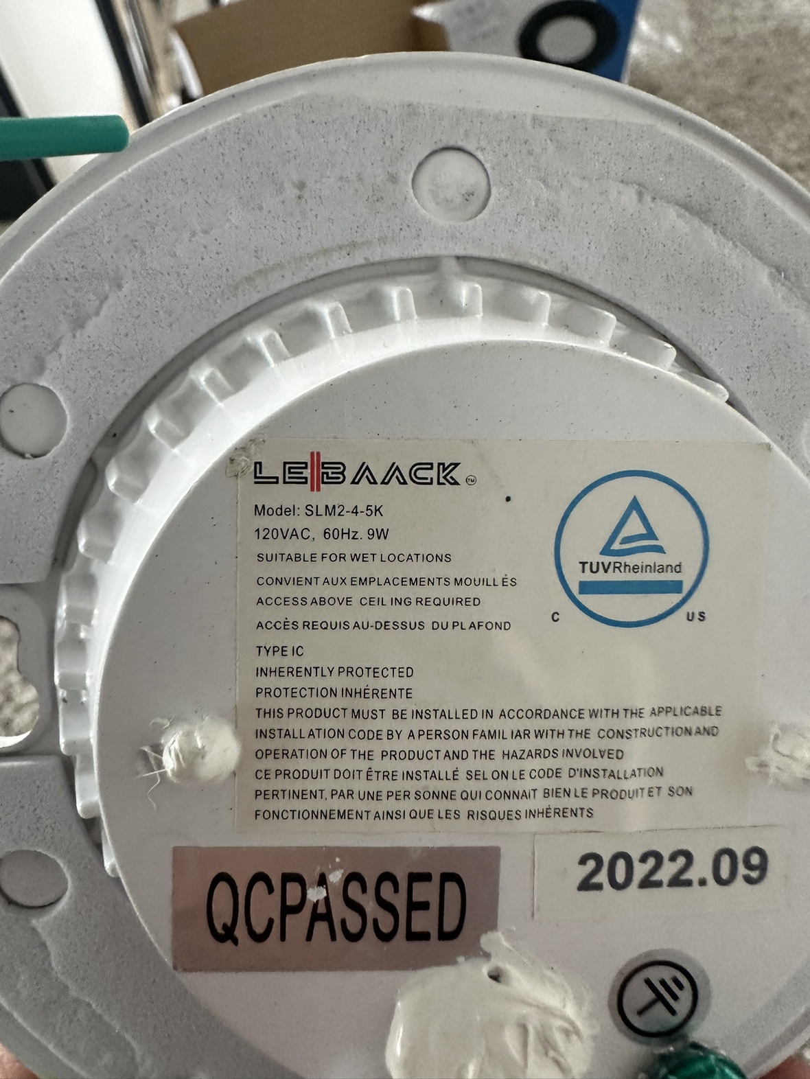4” LED DOWNLIGHT FLUSH MOUNT 5000K- 9 in Total - photo 4