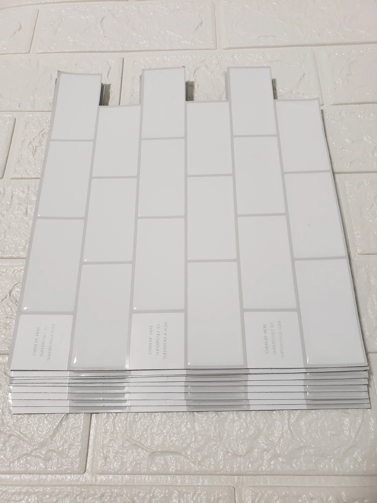 10 sheet peel and stick tile backsplash thumbnail