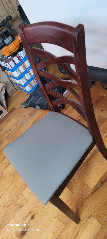Brown Dinning chairs thumbnail