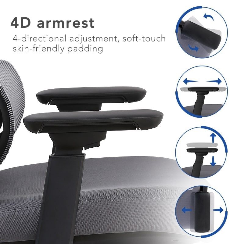 Unboxed Flexispot Soutien Ergonomic Office Chair OC10G - photo 2