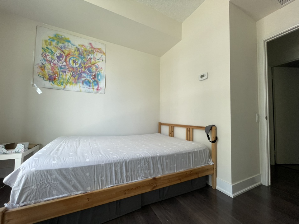 Firm Double mattress and bedframe thumbnail