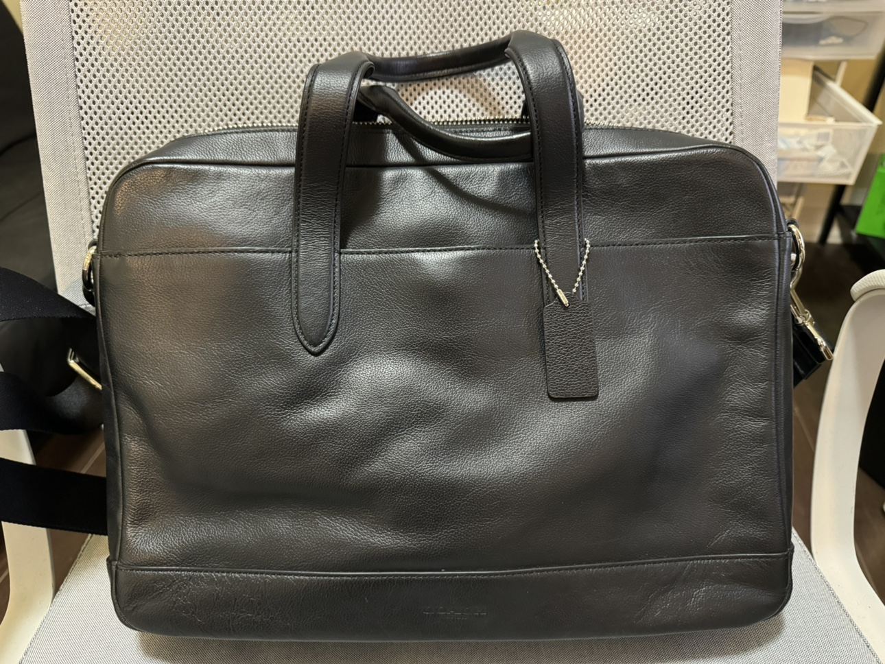 Coach Leather Briefcase
