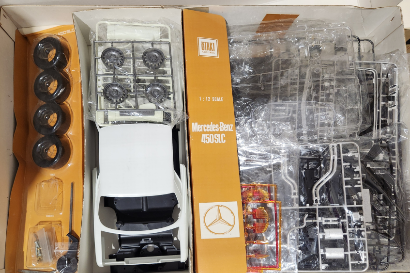 OTAKI 1/12 MEECEDES BENZ 450SLC Plastic car model image indicator(2)