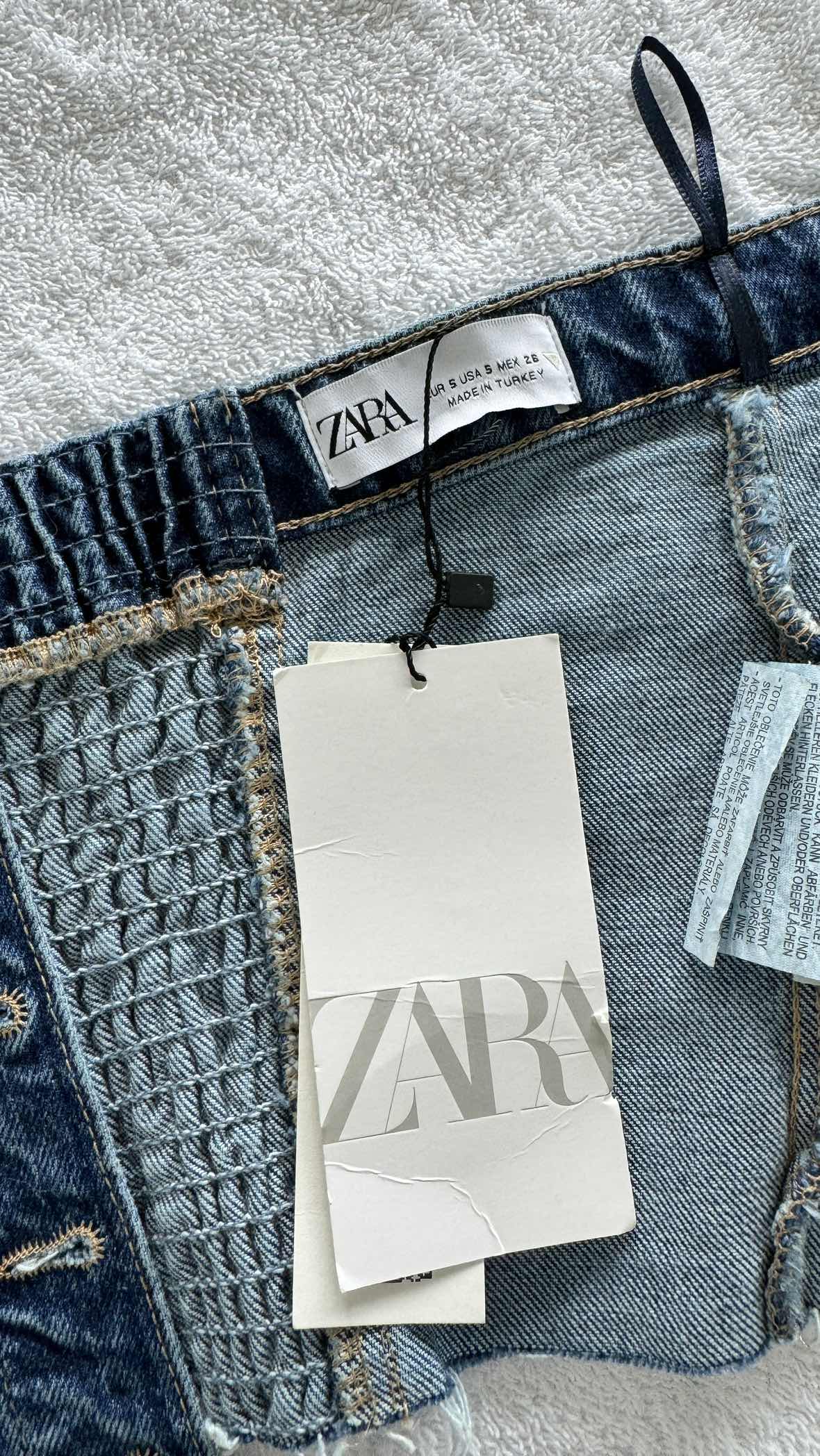 New Tagged ZARA Woman Corset DENIM - photo 2