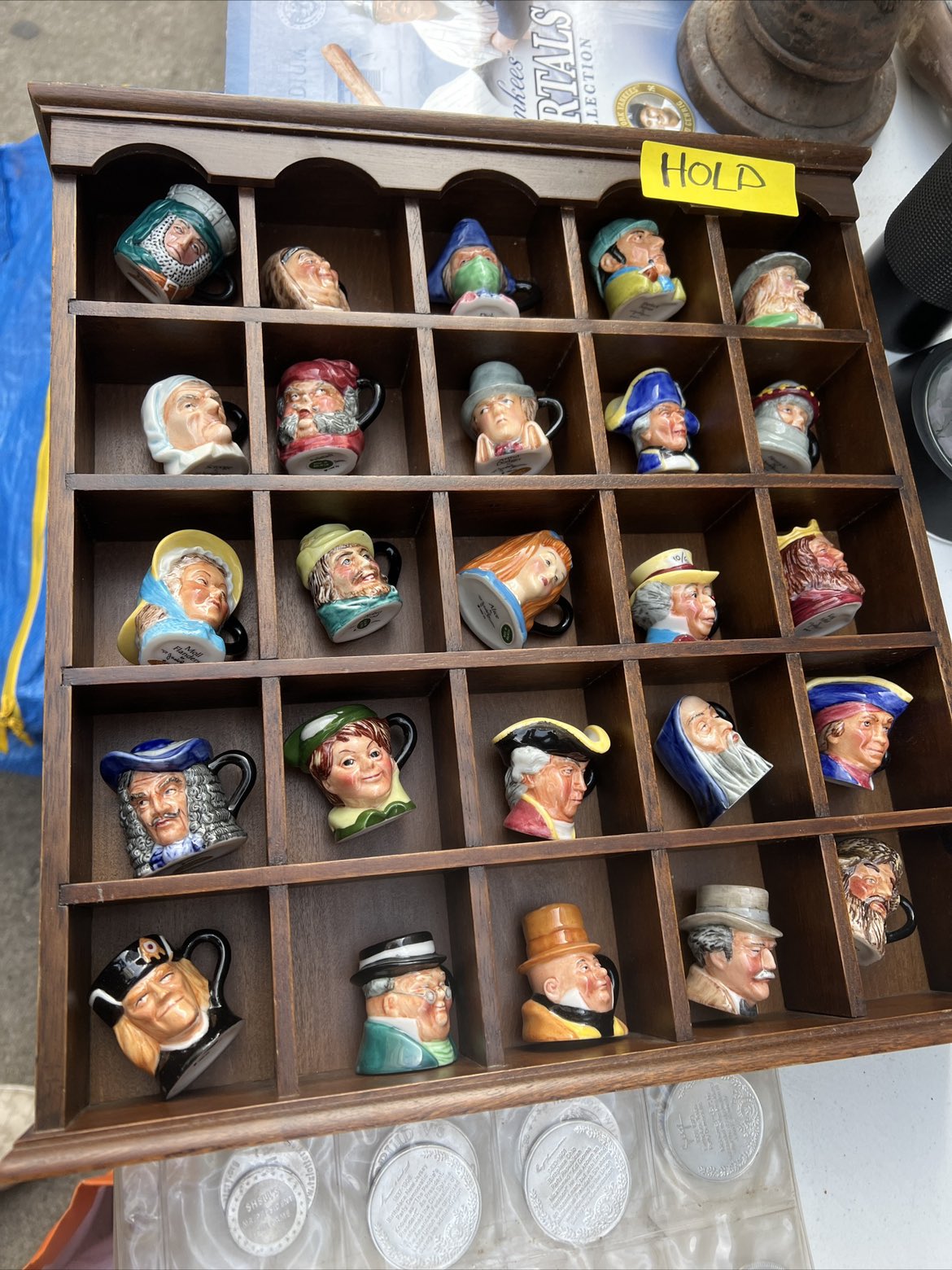Set of Miniature mugs by Peter Jackson