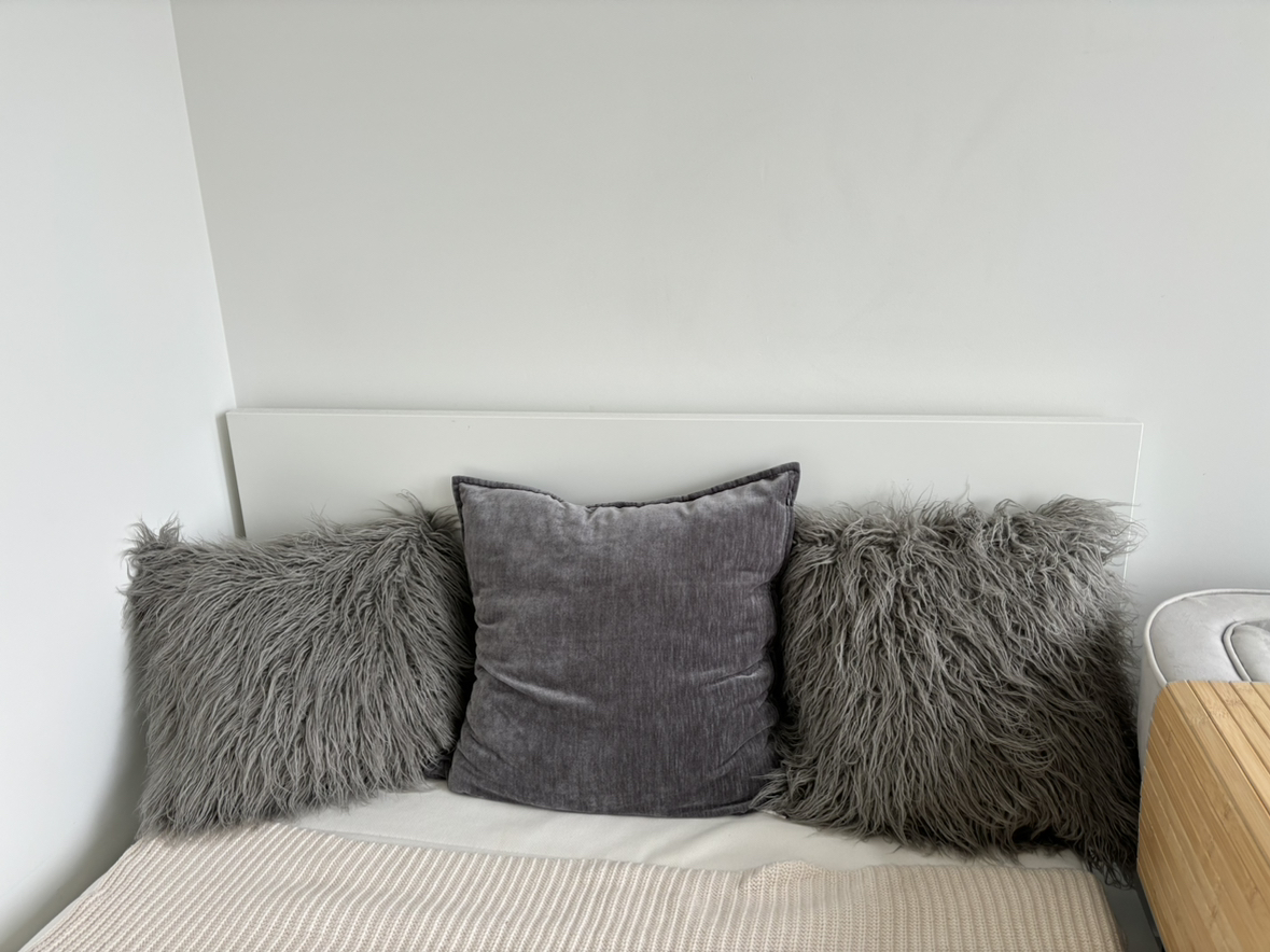 Large decorative pillows