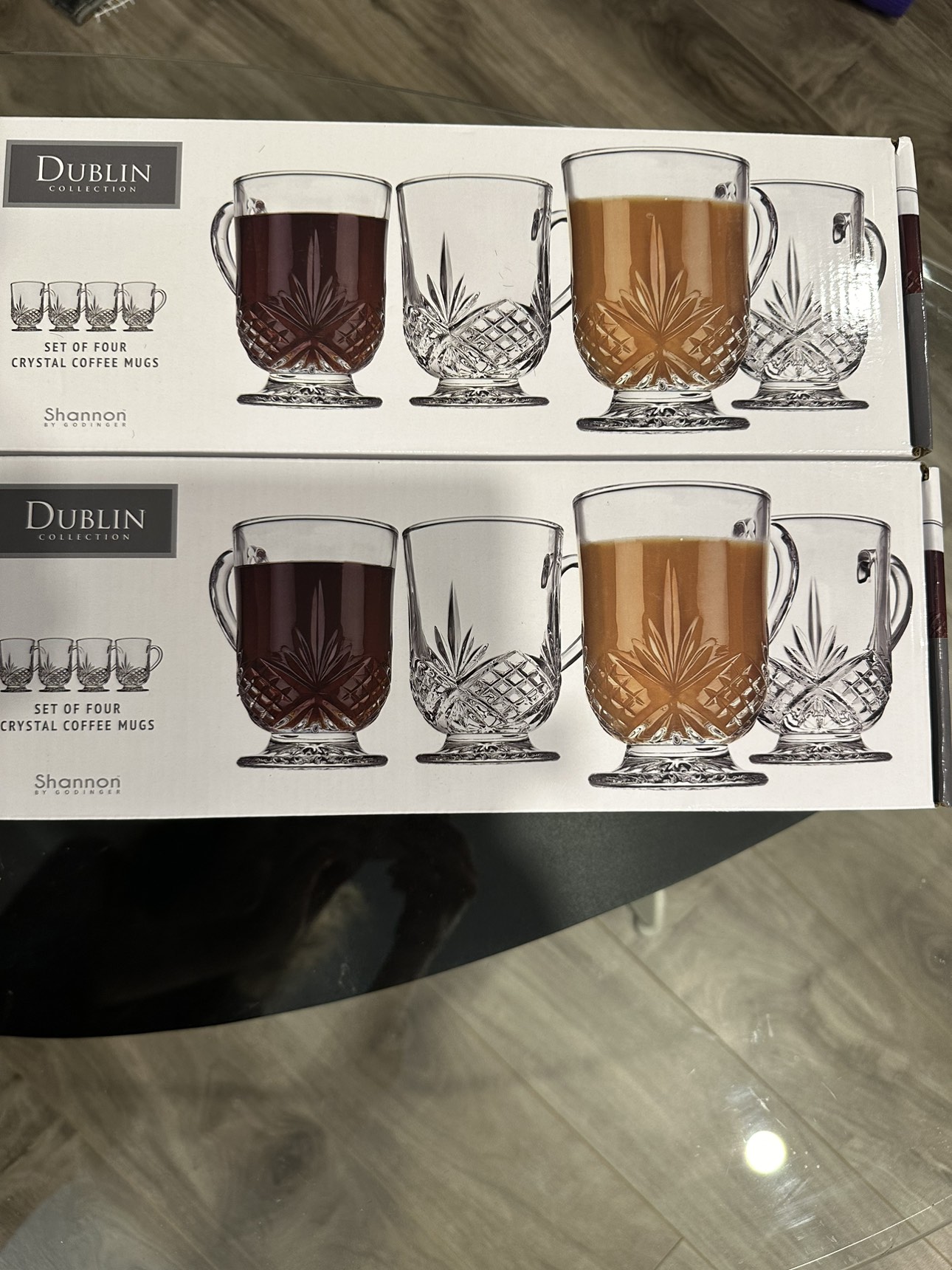 Crystal Mugs set of 4 thumbnail