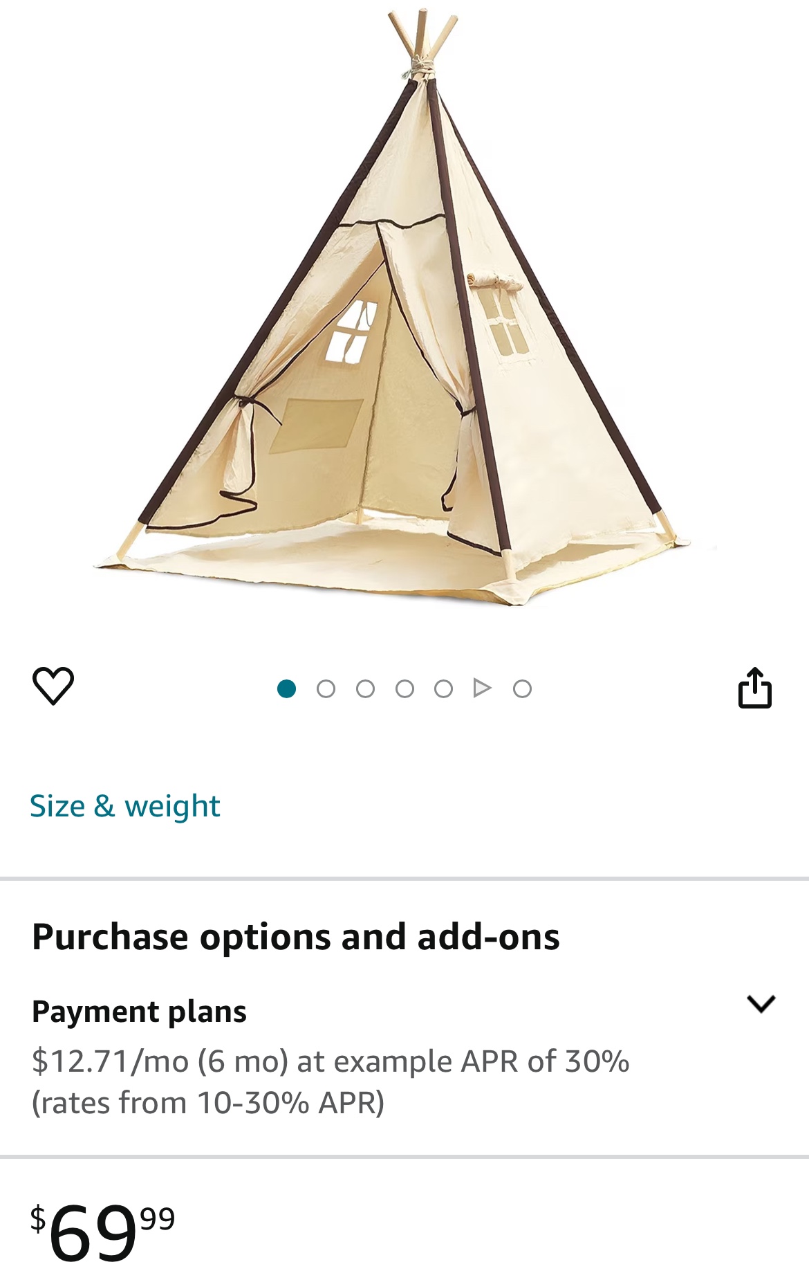 Kids TeePee  #freecycle