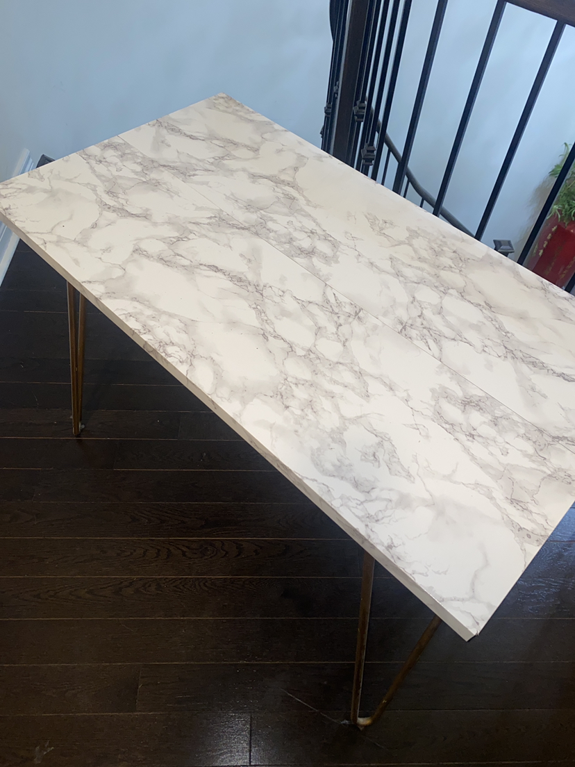 SMALL MARBLE TABLE 🧡 thumbnail