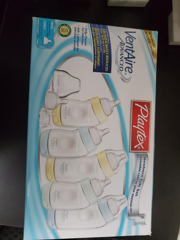 playtex newborn baby bottle gift set thumbnail