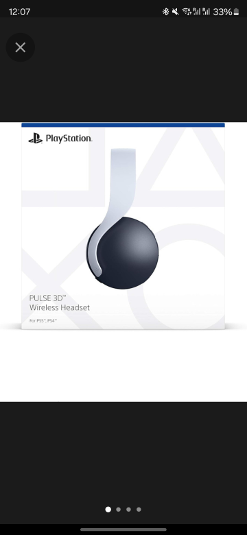 PULSE 3D Wireless Headset for PS5 - White