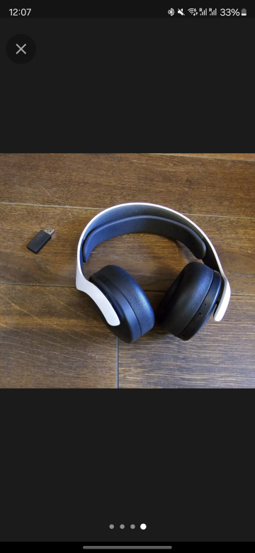 PULSE 3D Wireless Headset for PS5 - White - photo 4