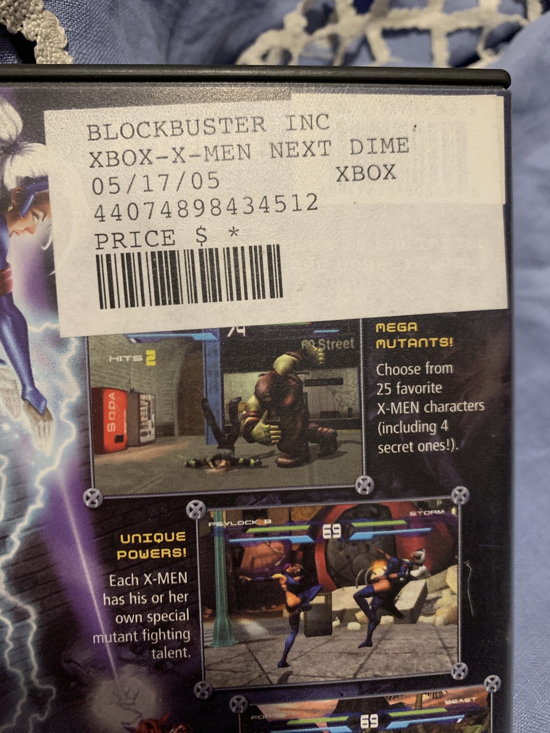 XBOX X-Men Next Dimension video game image indicator(4)