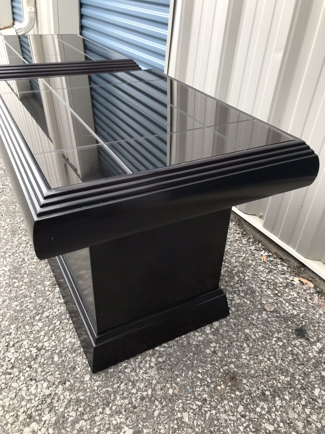2 Coffee Table Wood/Glass. - photo 4