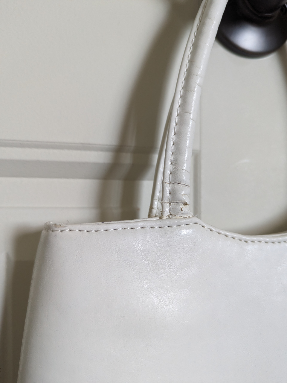 Fascino White Shoulder Bag With Strap - photo 4