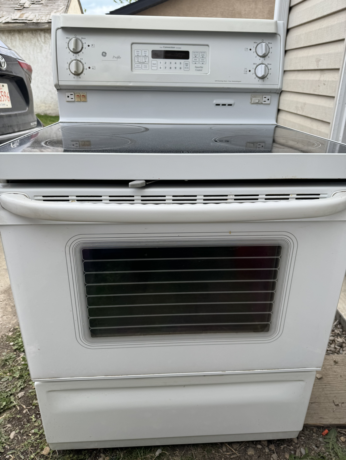 GE Glass Stove