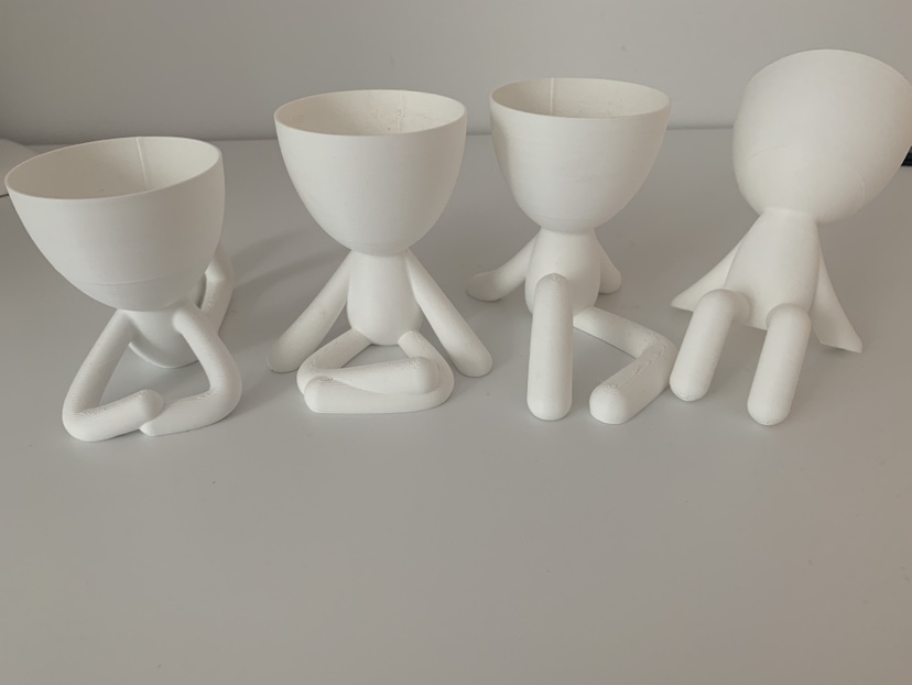 3D Little People Planters