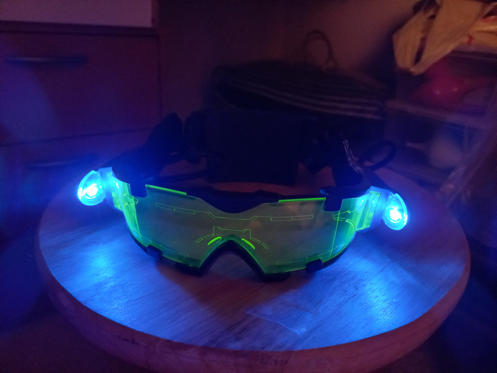 Night vision goggle image indicator(2)