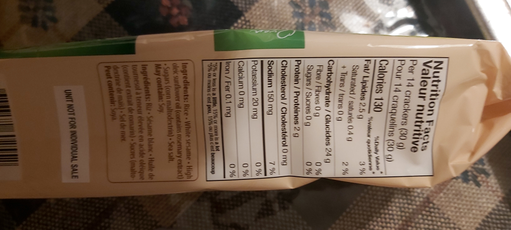 Free Rice Crackers (2 packs) 🧡 image indicator(4)