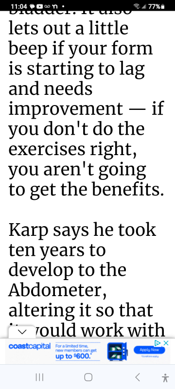 🧡FREE!!Abdometer Core training device image indicator(9)