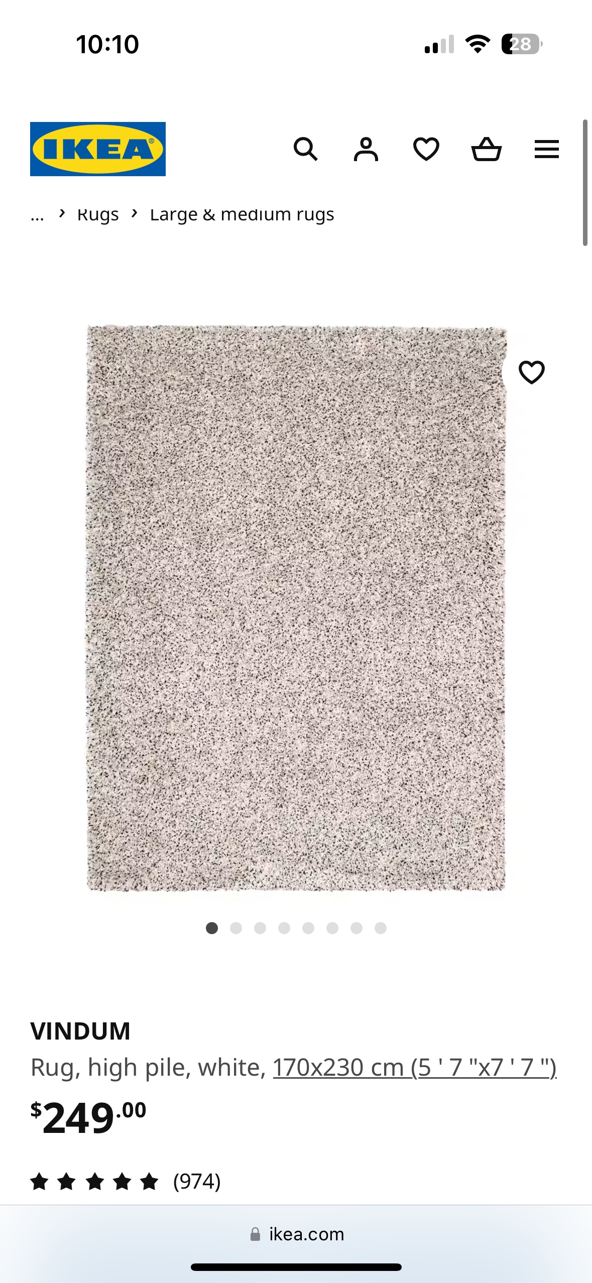 IKEA rug for Sale