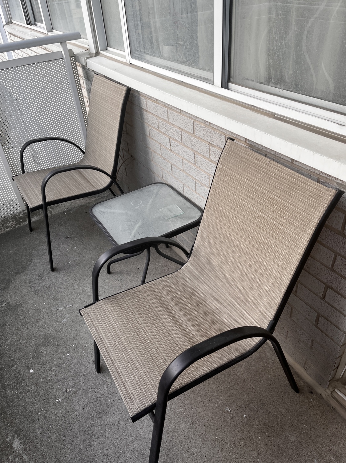 Three-piece patio set