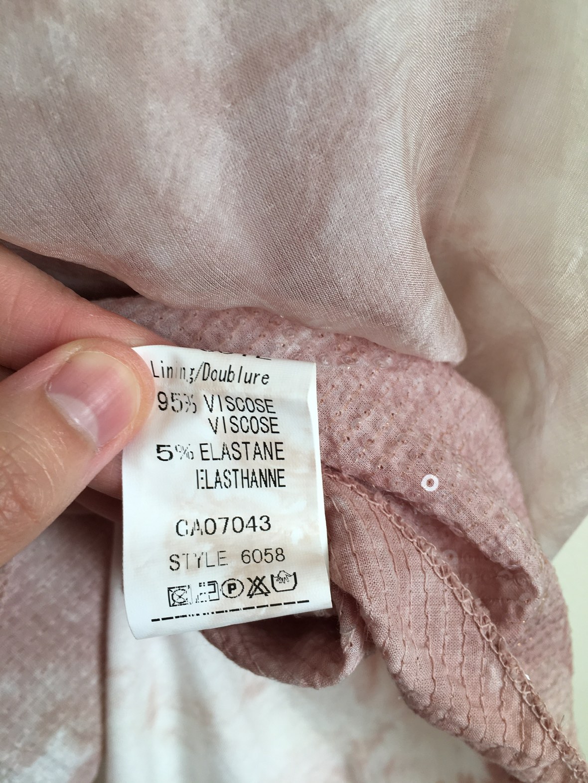 Silk layered sleeveless blouse • size S • Amanti • made in Italy image indicator(9)