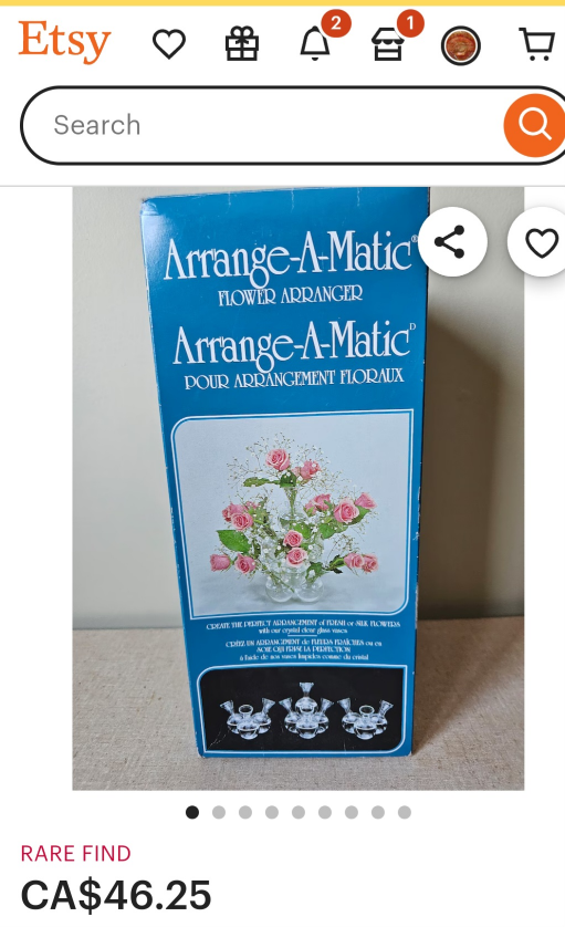 Vintage flower arranger - photo 2