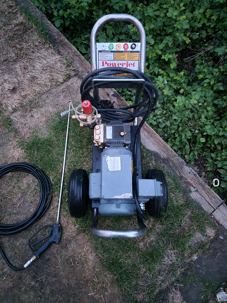 POWERJET 5HP ELECTRIC 220V PRESSURE WASHER - photo 2