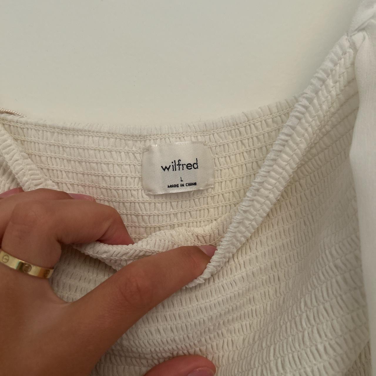 Aritzia Wilfred Tempest dress in white - photo 3