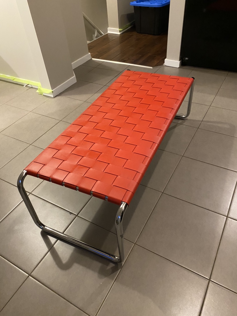 Red Bench