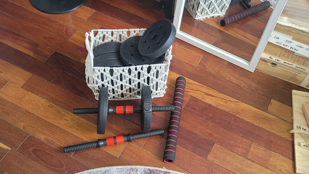 Weight lifting home kit image indicator(2)