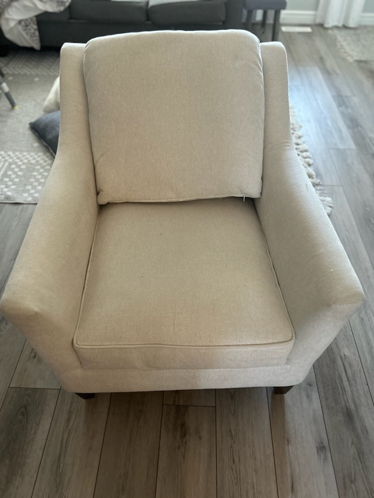 White armchair - photo 2
