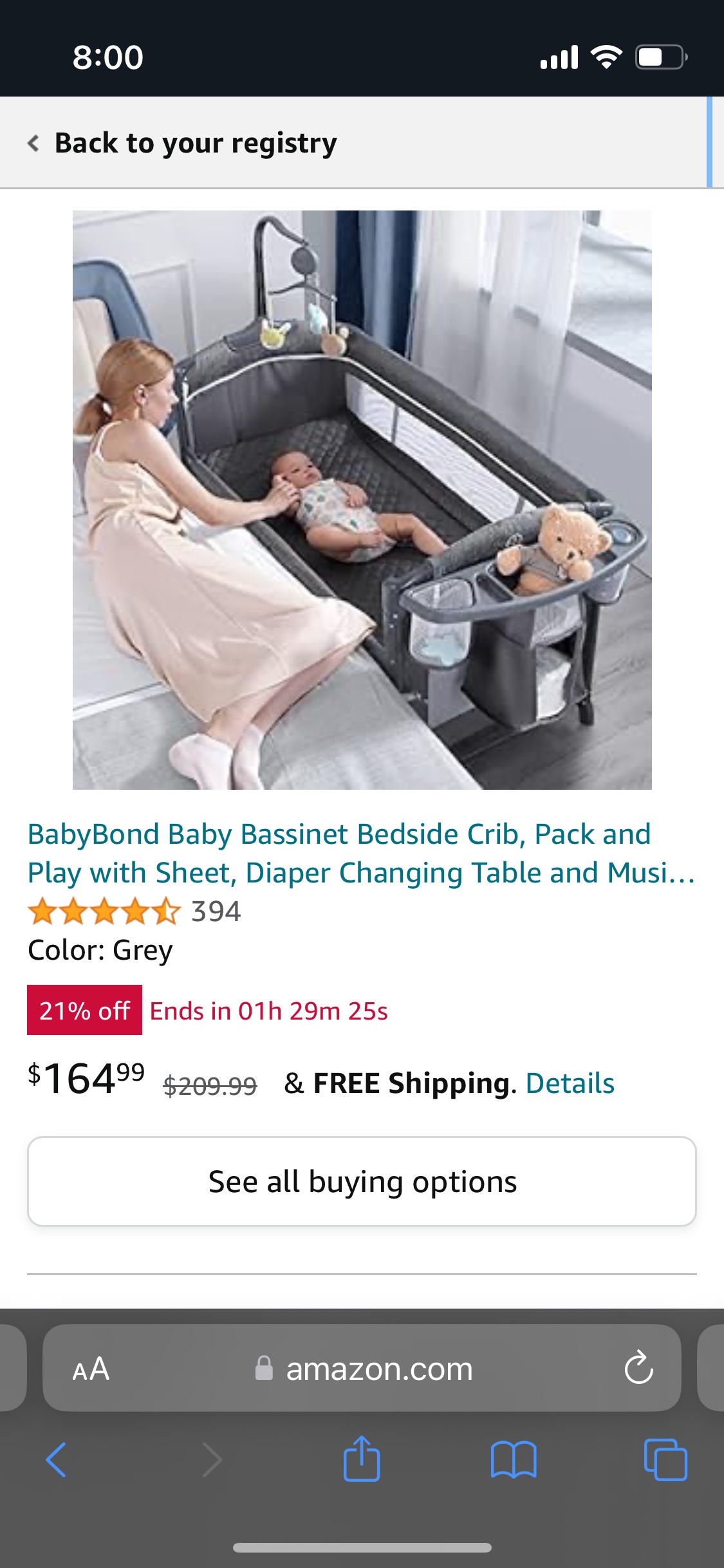 Baby bassinet