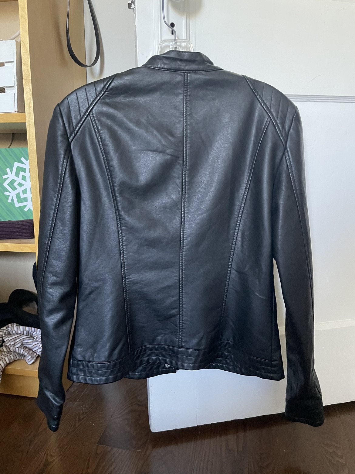 NEW Leather Jacket VEGAN - photo 4