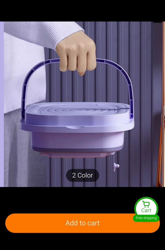 8L Mini Foldable Washing Machine - photo 3