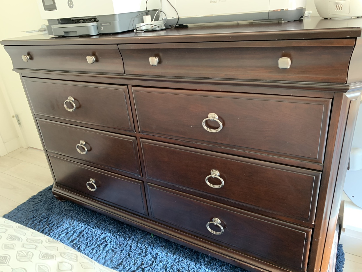 Brown Cherry Wood Dresser - photo 3