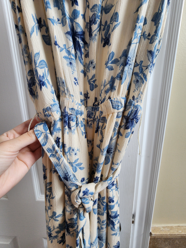 floral romper 💙 image indicator(4)