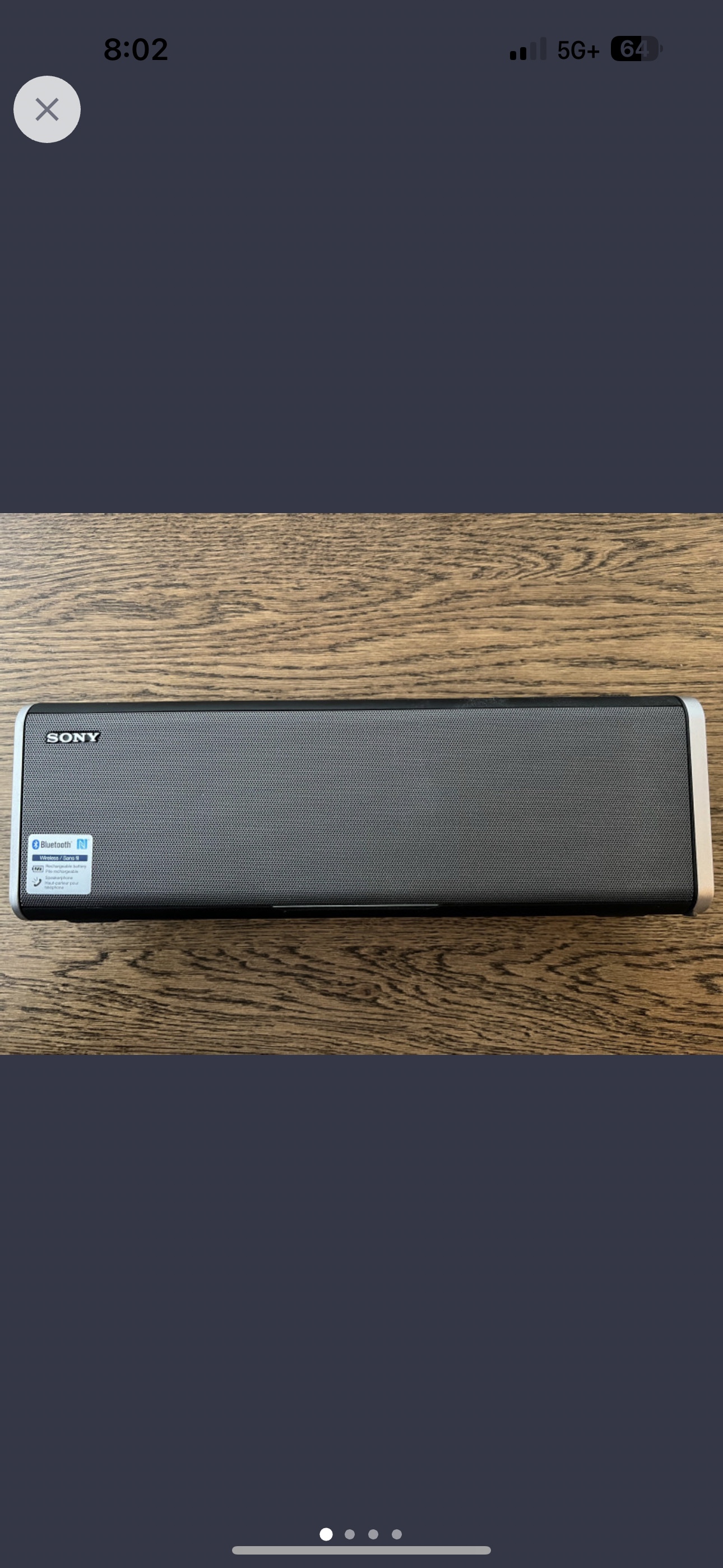 Sony Bluetooth Speaker