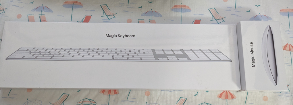 Apple Magic Keyboard and Mouse
