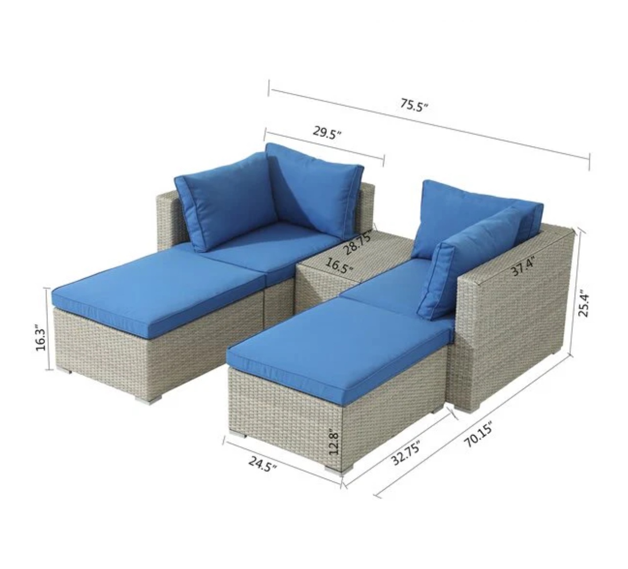 Patio set - photo 3