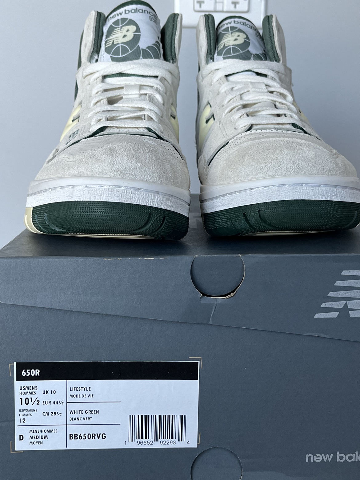 New Balance 650R Sea Salt Nightwatch Green - photo 5